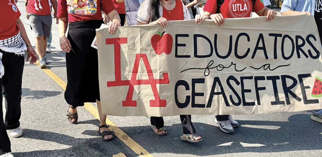 UTLA Votes to Withhold Endorsements From Lawmakers Who Backed Weapons to Israel